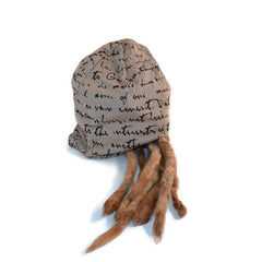 Tan Slouch Dread Hat