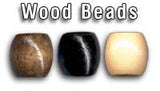 Wooden Dreadlocks Bead Small