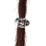 Laughing Guy Pewter Dread Bead