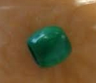 Small Green Apple Wooden Dread Bead