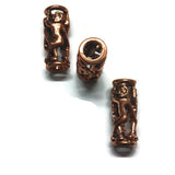 Pewter Dreadlocks Bead Style 2 Copper