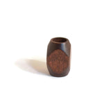 Large Chocolate Wooden Dread Bead