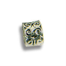 Pewter Dreadlocks Bead Style 57