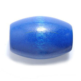 Extra Large Blue Wooden Dreadlocks Bead