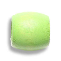 Lime Wooden Dread Bead