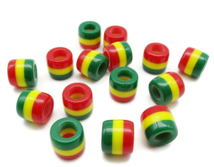 Rasta Dread Bead