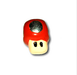 Pewter Mushroom Dread Bead