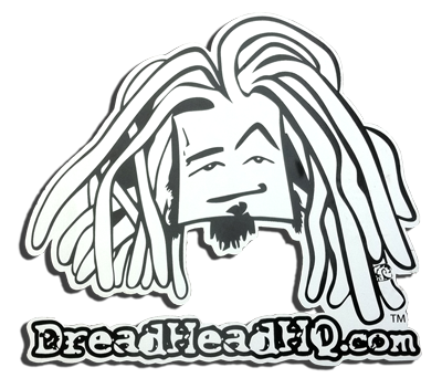 DreadHead Square Face Sticker